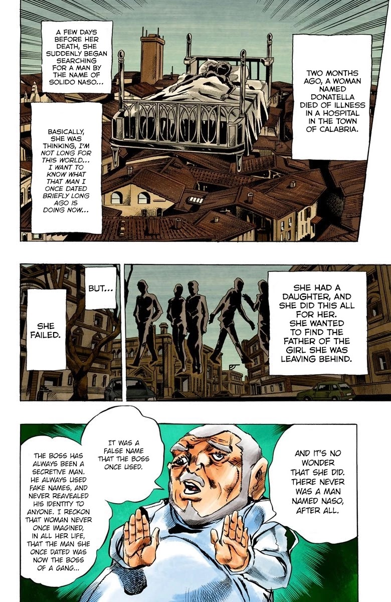 JoJo's Bizarre Adventure Part 5 - Vento Aureo (Official Colored) chapter 30 page 7