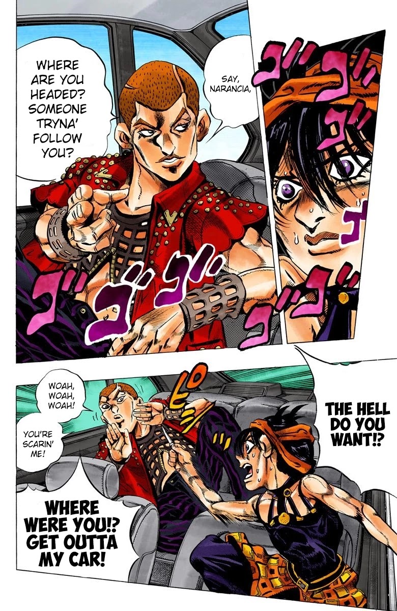 JoJo's Bizarre Adventure Part 5 - Vento Aureo (Official Colored) chapter 31 page 11