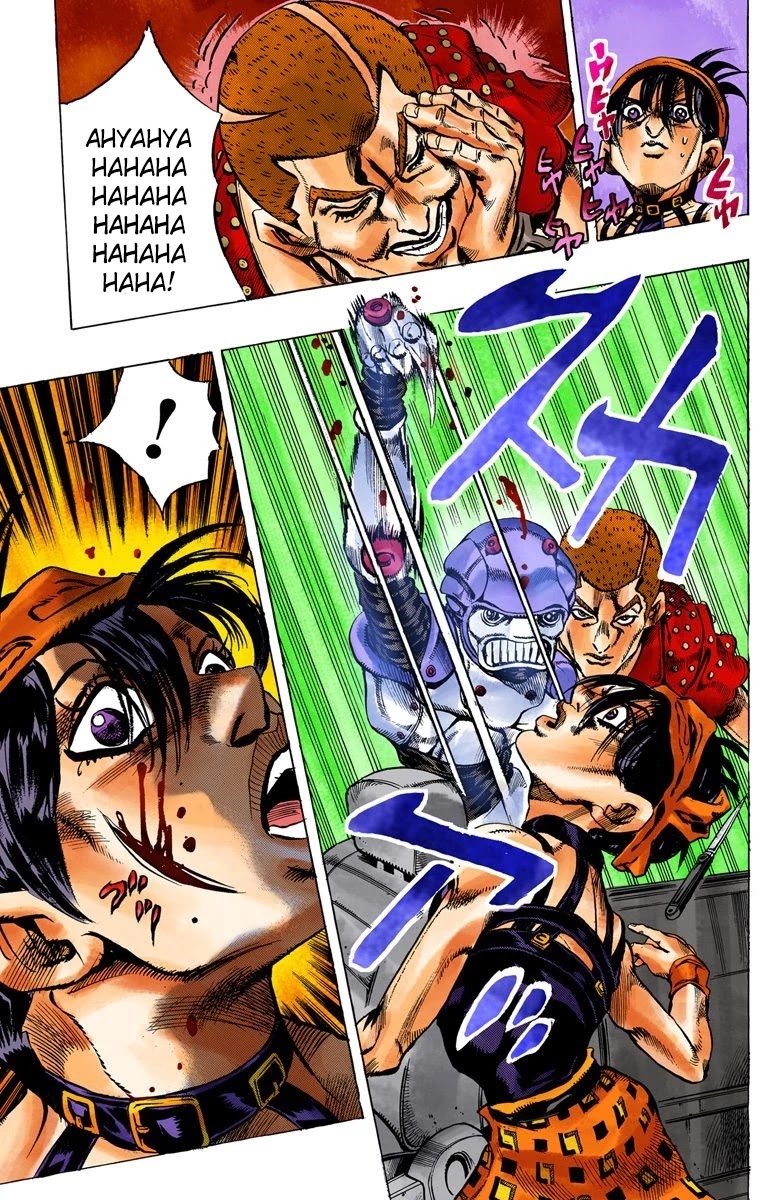 JoJo's Bizarre Adventure Part 5 - Vento Aureo (Official Colored) chapter 31 page 14