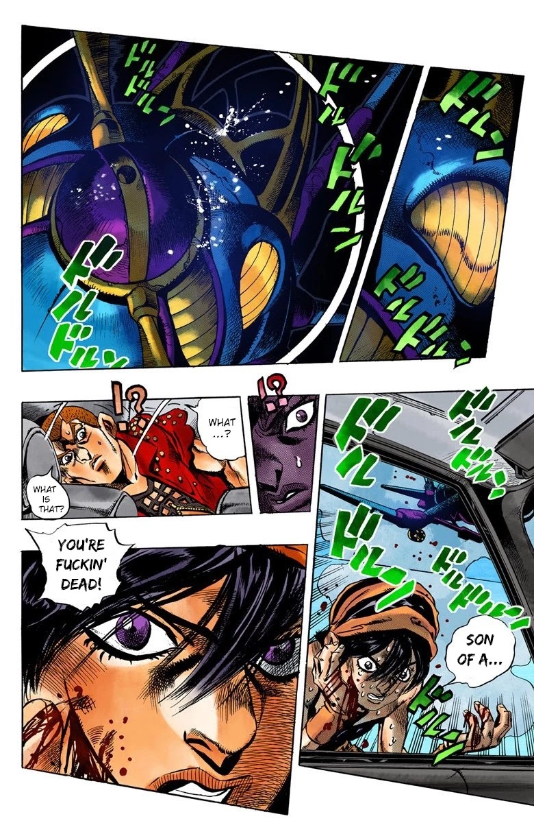 JoJo's Bizarre Adventure Part 5 - Vento Aureo (Official Colored) chapter 31 page 17