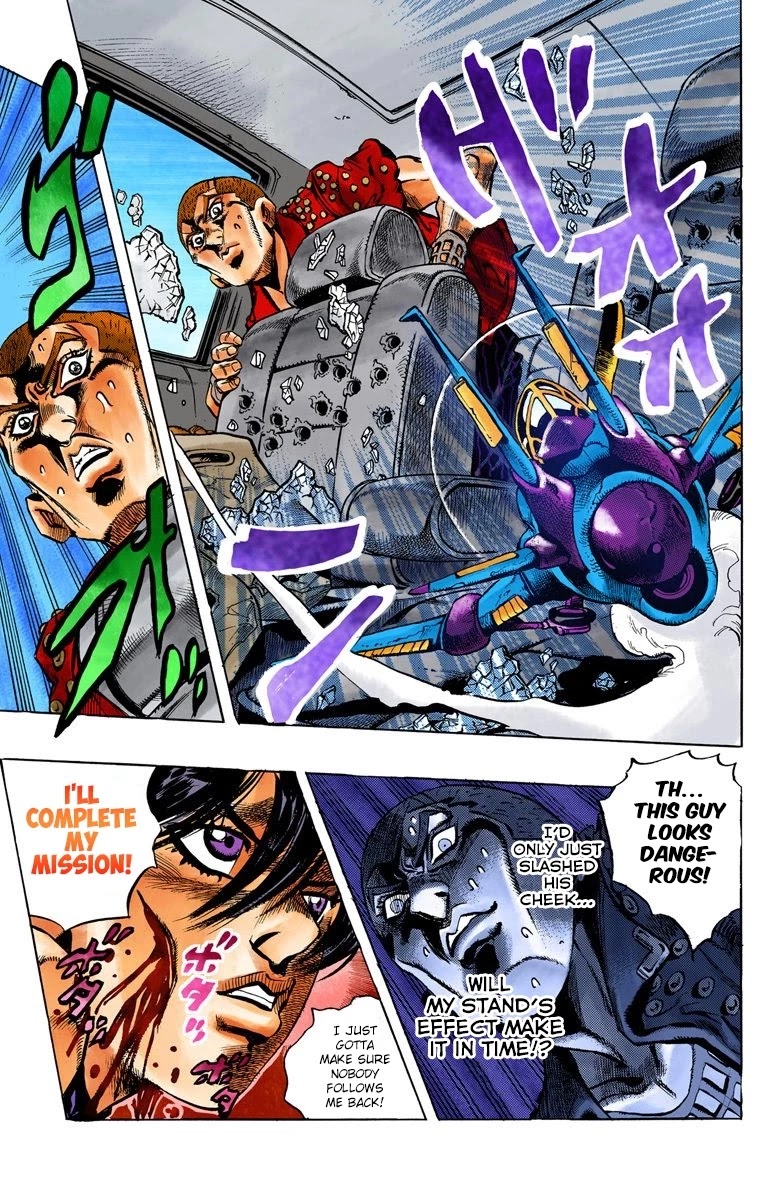 JoJo's Bizarre Adventure Part 5 - Vento Aureo (Official Colored) chapter 31 page 20