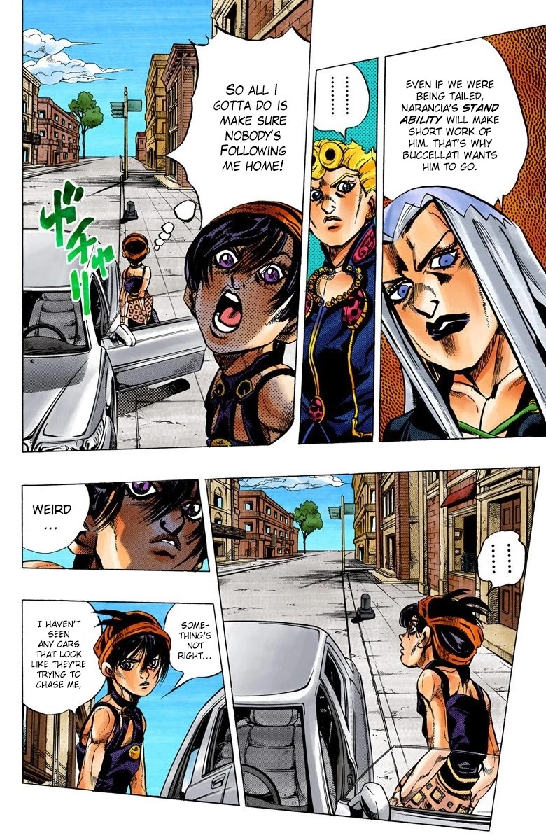 JoJo's Bizarre Adventure Part 5 - Vento Aureo (Official Colored) chapter 31 page 7