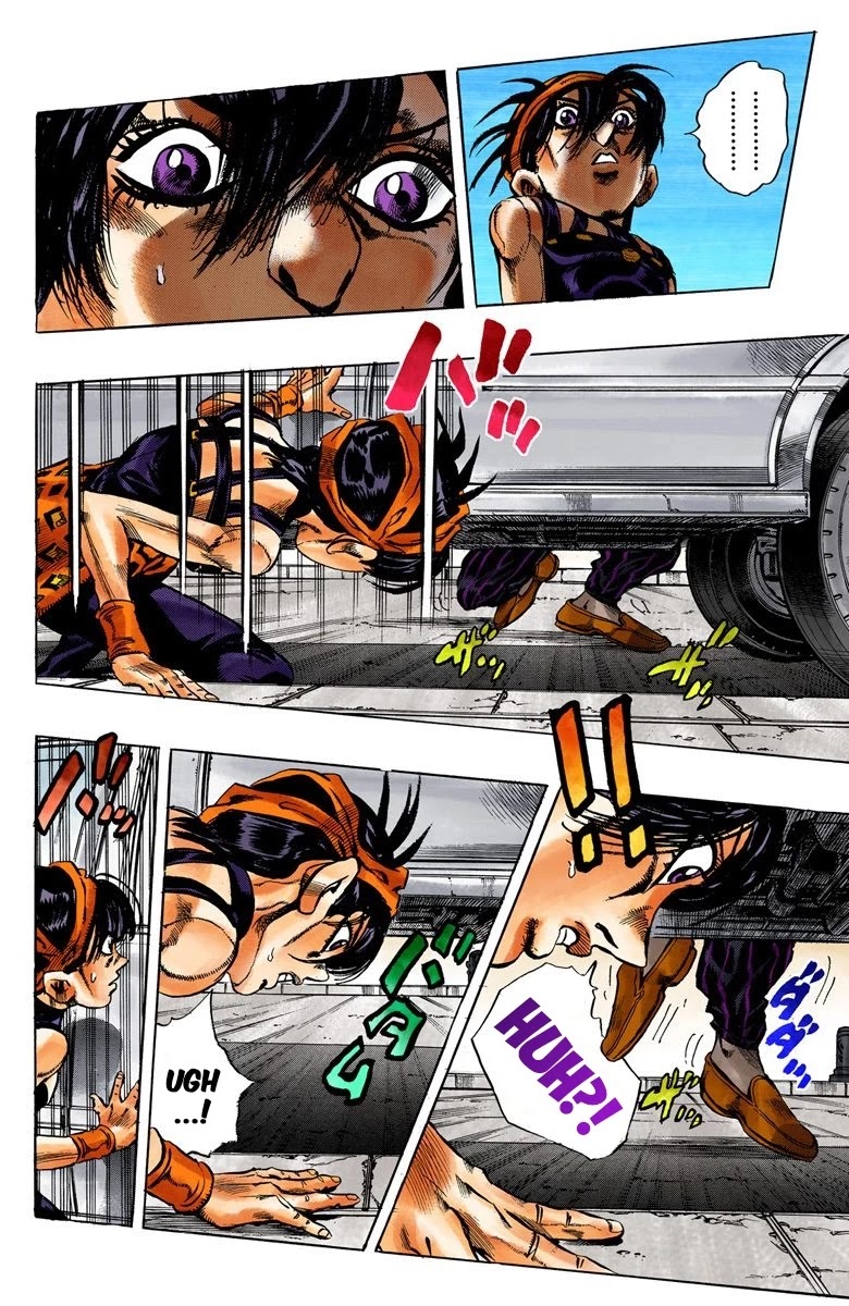 JoJo's Bizarre Adventure Part 5 - Vento Aureo (Official Colored) chapter 31 page 9