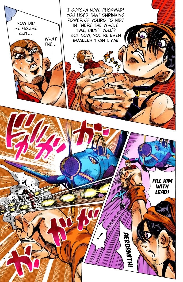 JoJo's Bizarre Adventure Part 5 - Vento Aureo (Official Colored) chapter 34 page 11