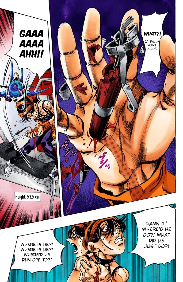 JoJo's Bizarre Adventure Part 5 - Vento Aureo (Official Colored) chapter 34 page 13