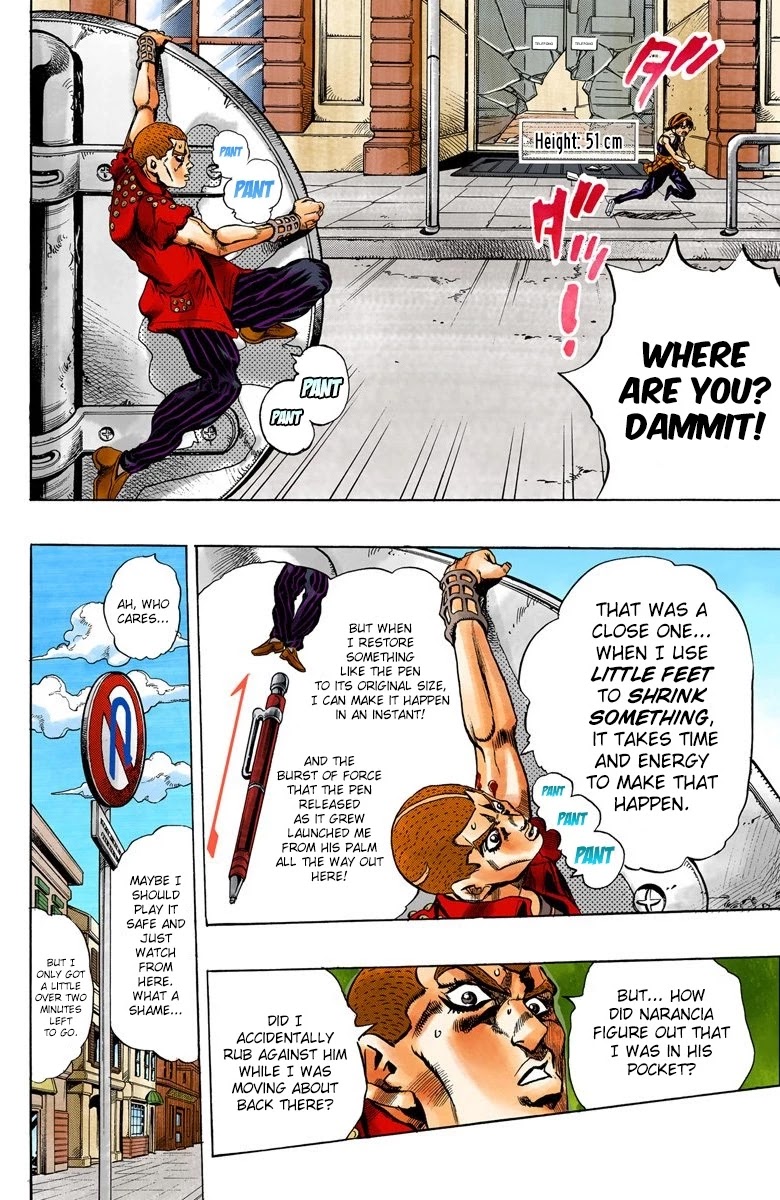 JoJo's Bizarre Adventure Part 5 - Vento Aureo (Official Colored) chapter 34 page 14