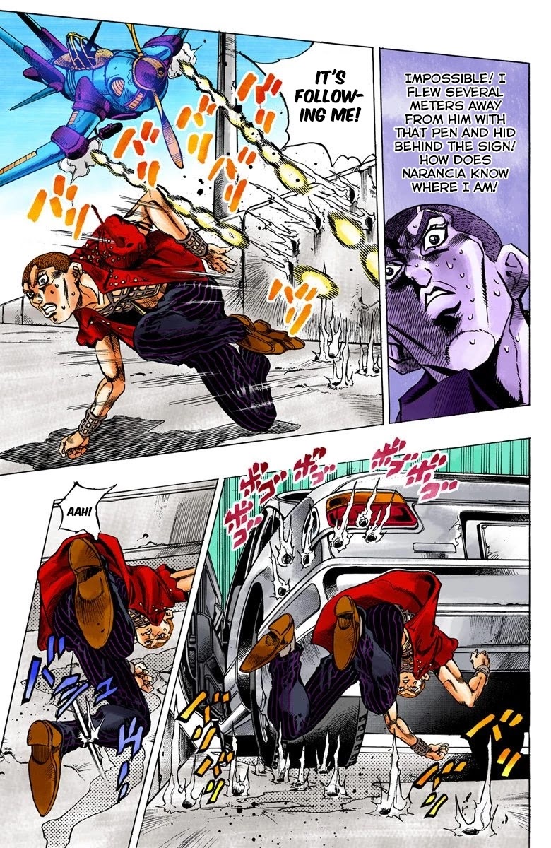JoJo's Bizarre Adventure Part 5 - Vento Aureo (Official Colored) chapter 34 page 17
