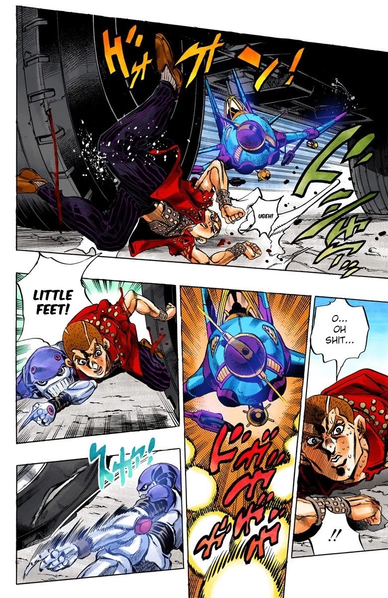 JoJo's Bizarre Adventure Part 5 - Vento Aureo (Official Colored) chapter 34 page 18