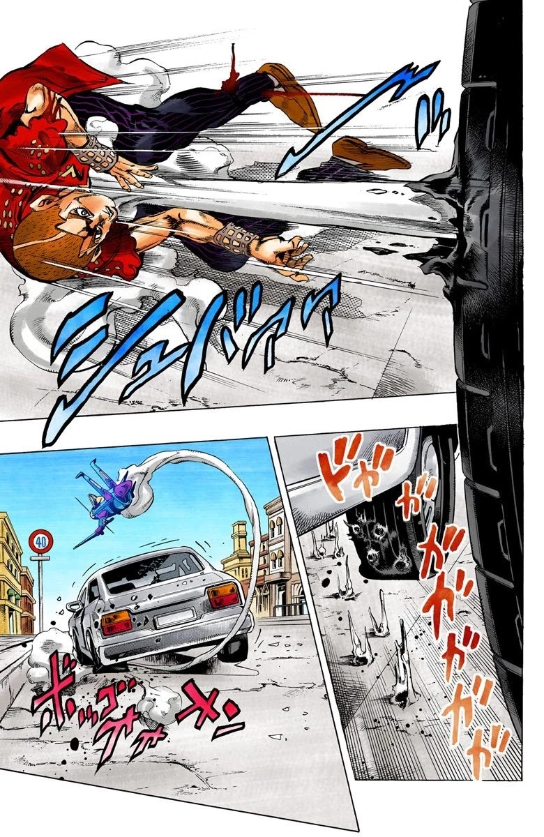 JoJo's Bizarre Adventure Part 5 - Vento Aureo (Official Colored) chapter 34 page 19