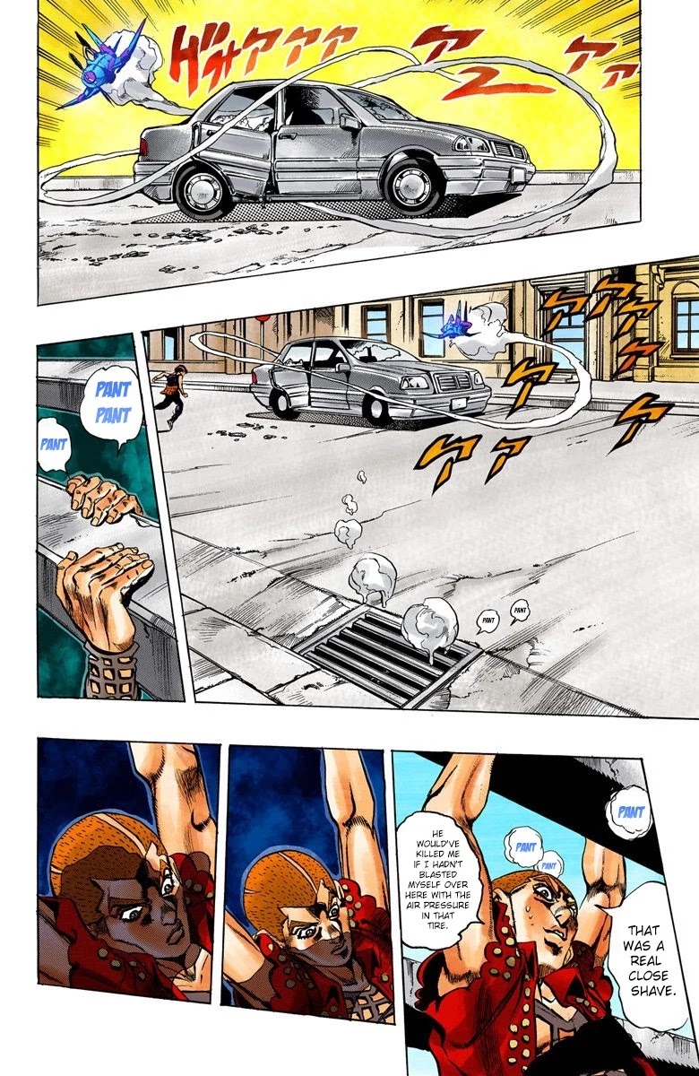 JoJo's Bizarre Adventure Part 5 - Vento Aureo (Official Colored) chapter 34 page 20