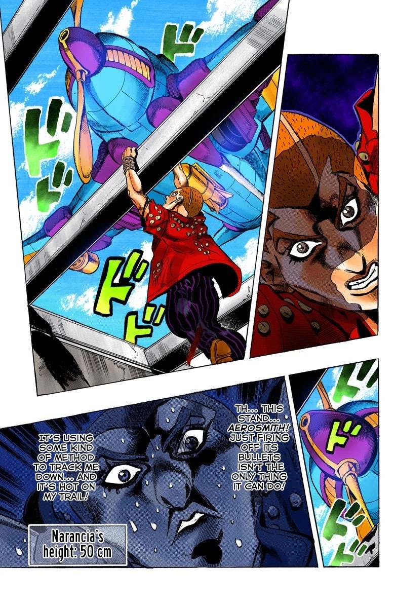 JoJo's Bizarre Adventure Part 5 - Vento Aureo (Official Colored) chapter 34 page 21
