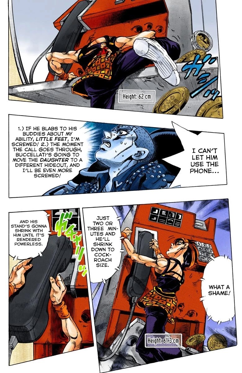 JoJo's Bizarre Adventure Part 5 - Vento Aureo (Official Colored) chapter 34 page 4