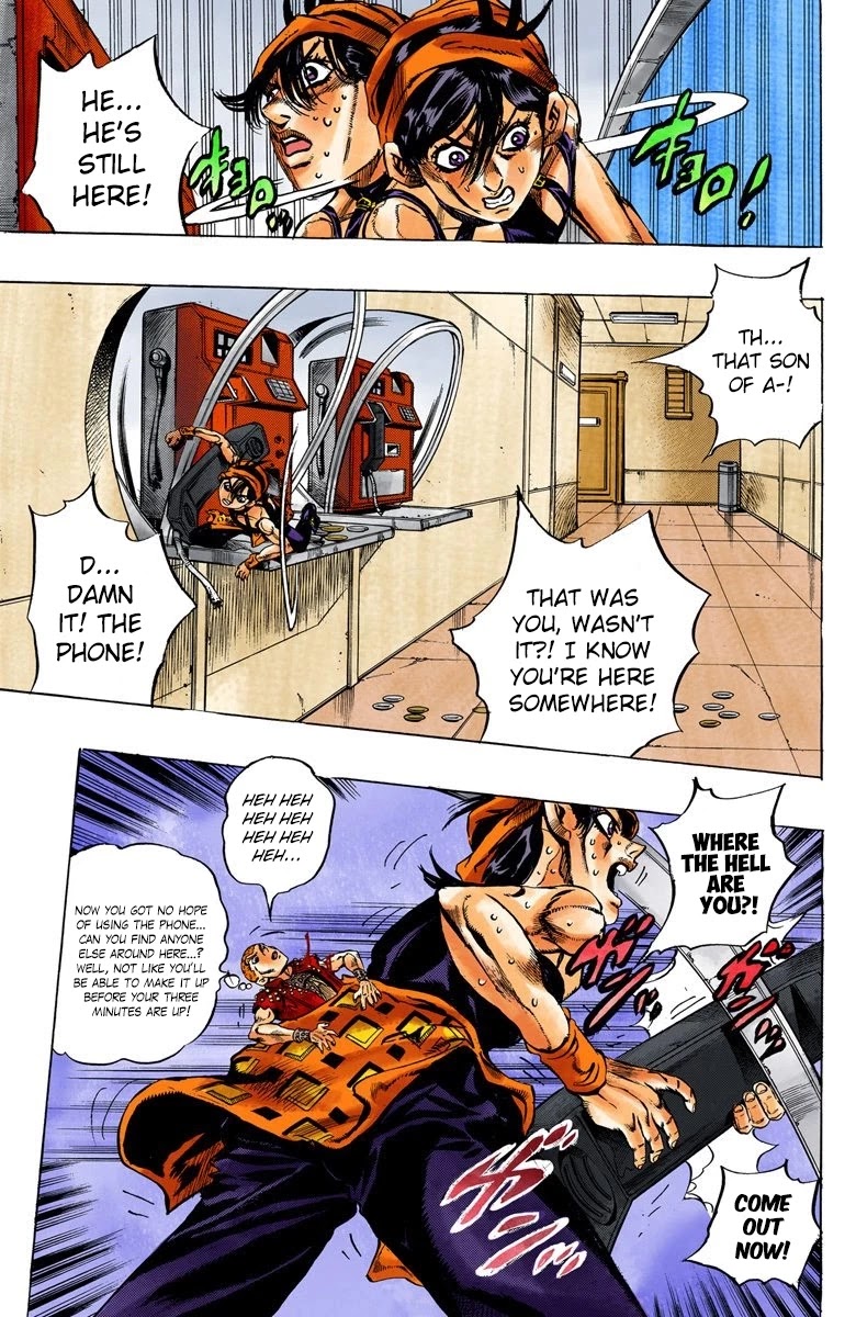 JoJo's Bizarre Adventure Part 5 - Vento Aureo (Official Colored) chapter 34 page 7