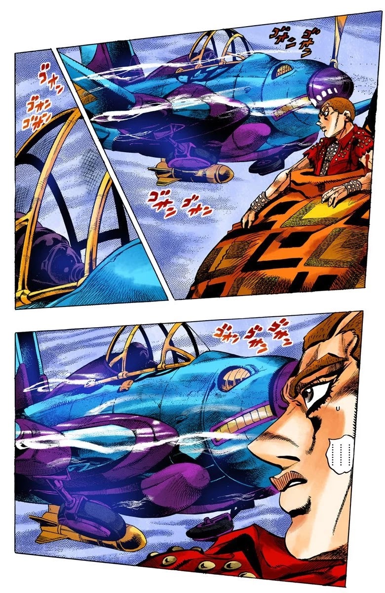 JoJo's Bizarre Adventure Part 5 - Vento Aureo (Official Colored) chapter 34 page 8