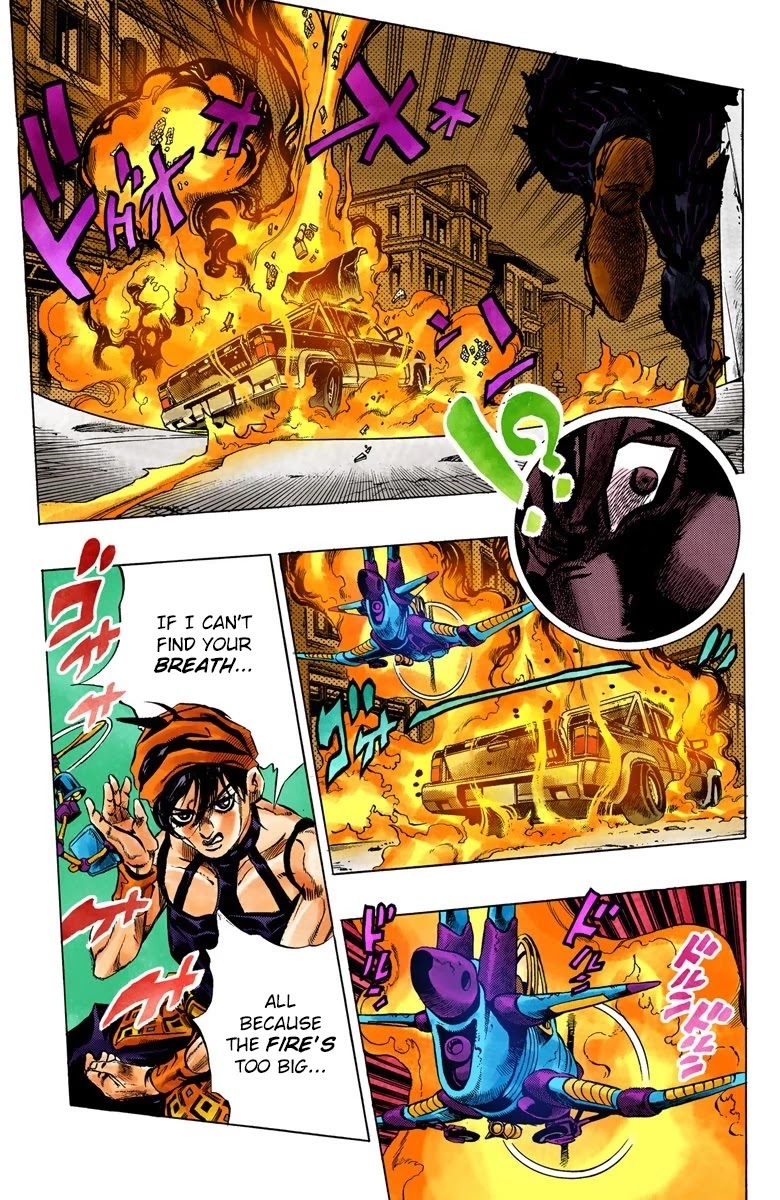 JoJo's Bizarre Adventure Part 5 - Vento Aureo (Official Colored) chapter 38 page 10