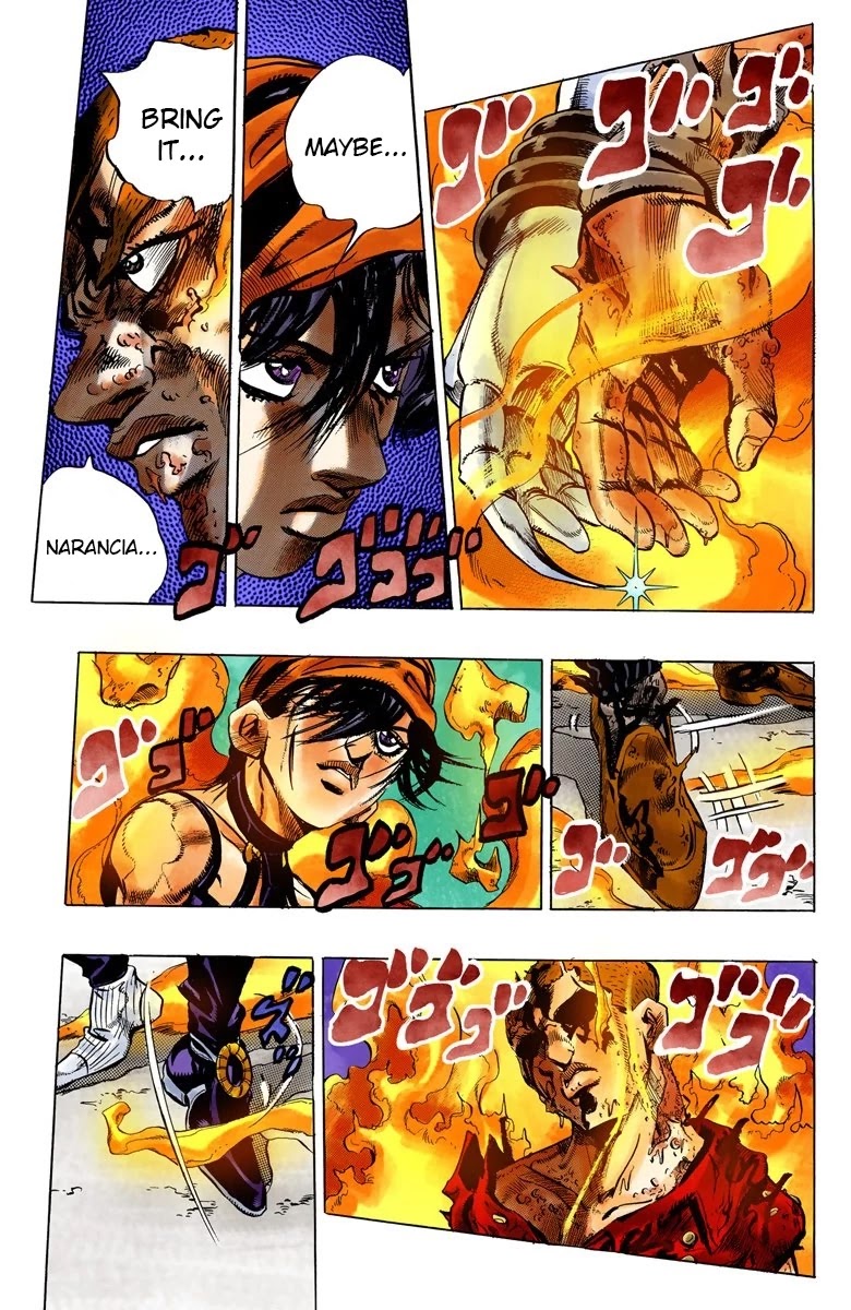 JoJo's Bizarre Adventure Part 5 - Vento Aureo (Official Colored) chapter 38 page 16