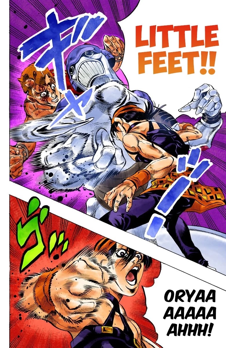 JoJo's Bizarre Adventure Part 5 - Vento Aureo (Official Colored) chapter 38 page 17
