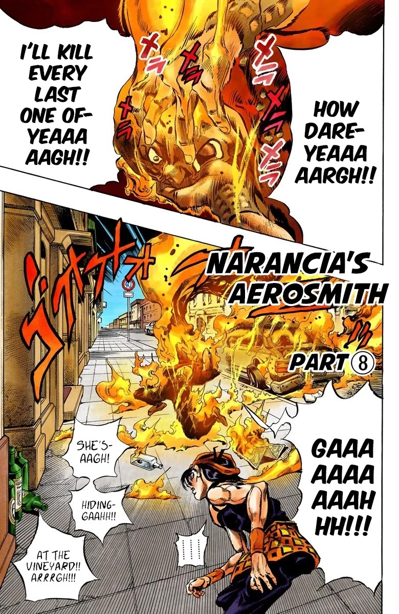 JoJo's Bizarre Adventure Part 5 - Vento Aureo (Official Colored) chapter 38 page 2