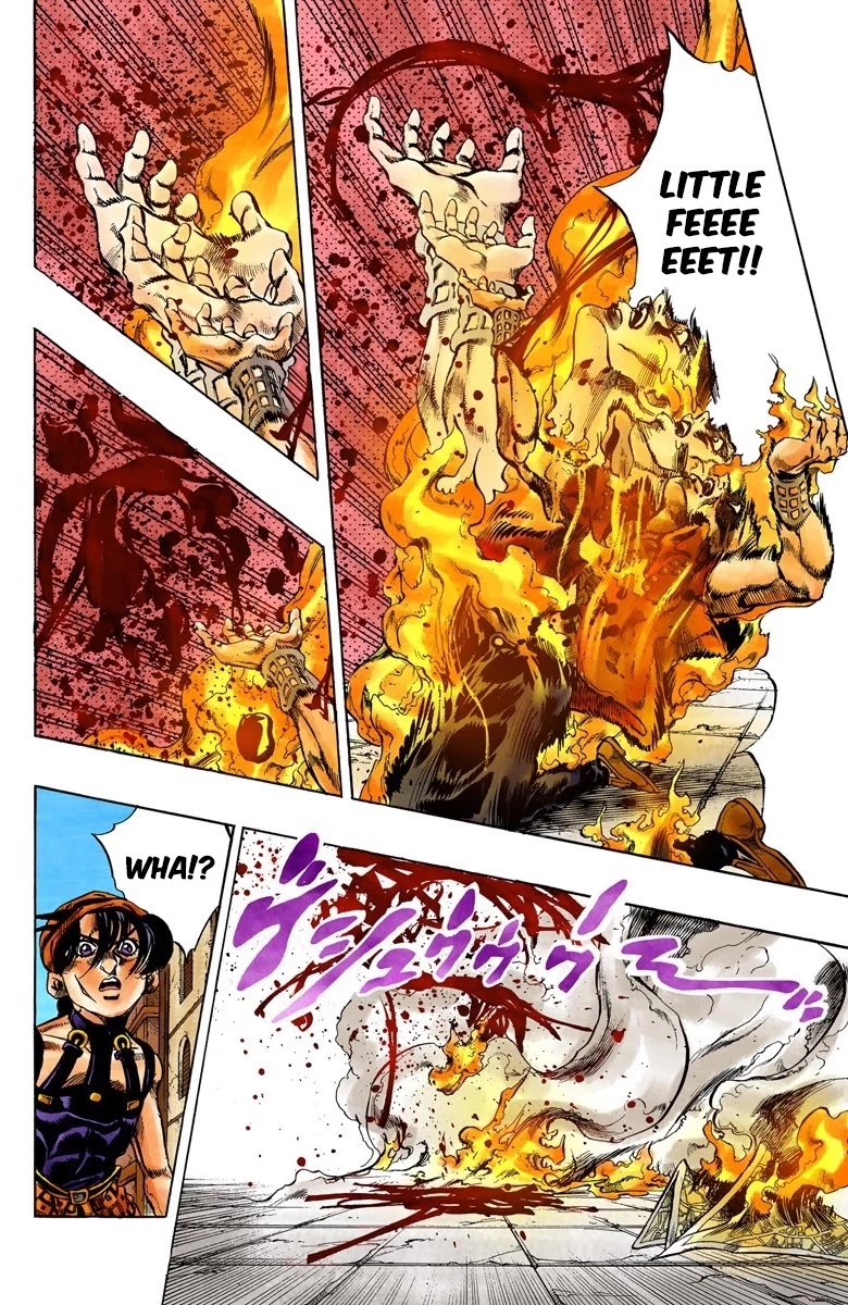 JoJo's Bizarre Adventure Part 5 - Vento Aureo (Official Colored) chapter 38 page 5