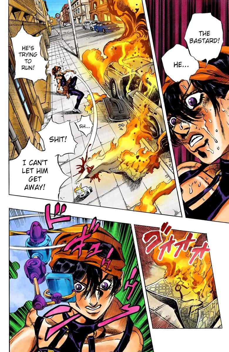 JoJo's Bizarre Adventure Part 5 - Vento Aureo (Official Colored) chapter 38 page 7