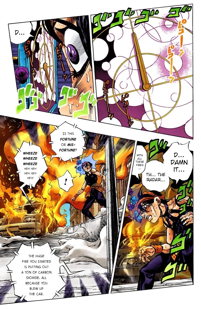 JoJo's Bizarre Adventure Part 5 - Vento Aureo (Official Colored) chapter 38 page 8