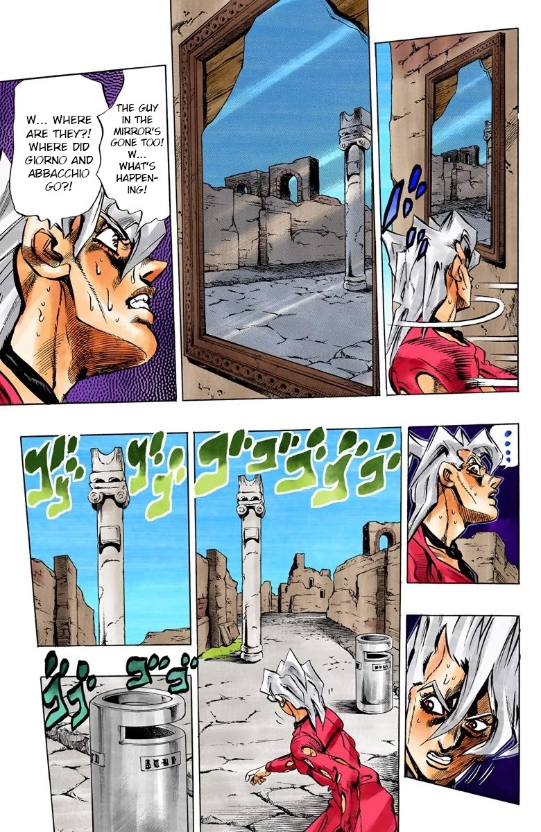 JoJo's Bizarre Adventure Part 5 - Vento Aureo (Official Colored) chapter 40 page 11
