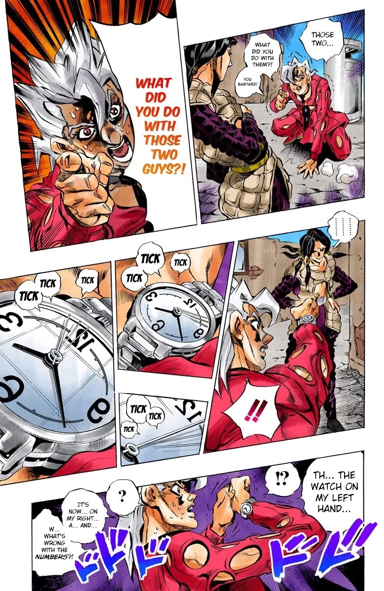 JoJo's Bizarre Adventure Part 5 - Vento Aureo (Official Colored) chapter 40 page 15