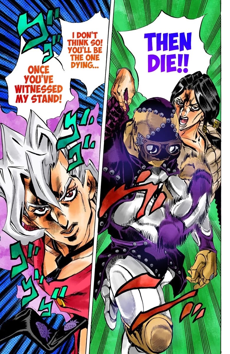 JoJo's Bizarre Adventure Part 5 - Vento Aureo (Official Colored) chapter 40 page 19