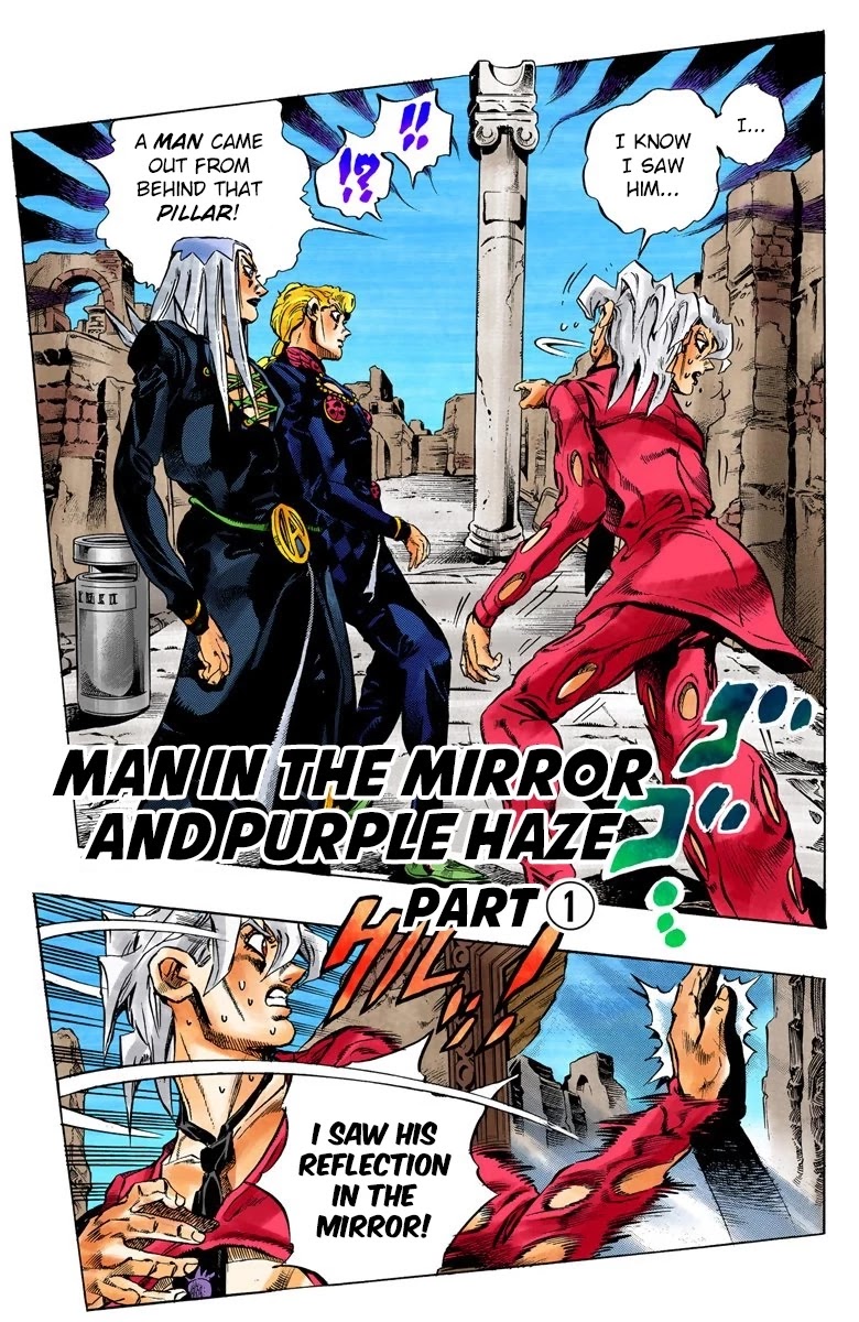 JoJo's Bizarre Adventure Part 5 - Vento Aureo (Official Colored) chapter 40 page 2
