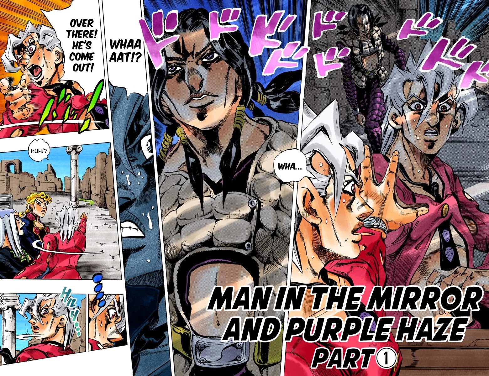JoJo's Bizarre Adventure Part 5 - Vento Aureo (Official Colored) chapter 40 page 3