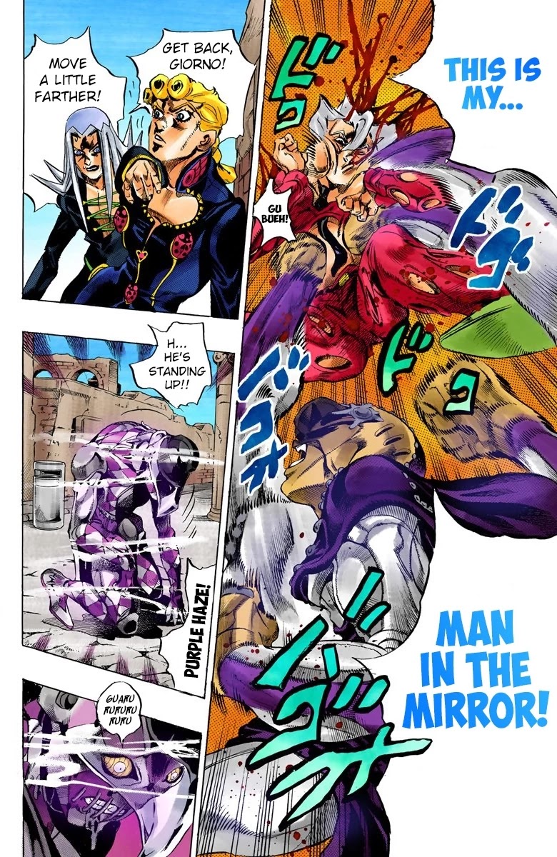 JoJo's Bizarre Adventure Part 5 - Vento Aureo (Official Colored) chapter 41 page 11