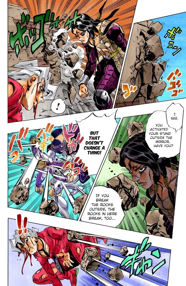 JoJo's Bizarre Adventure Part 5 - Vento Aureo (Official Colored) chapter 41 page 15