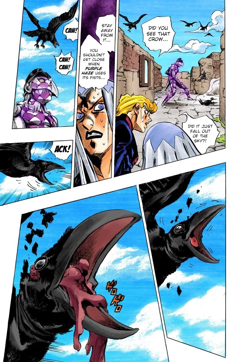 JoJo's Bizarre Adventure Part 5 - Vento Aureo (Official Colored) chapter 41 page 18