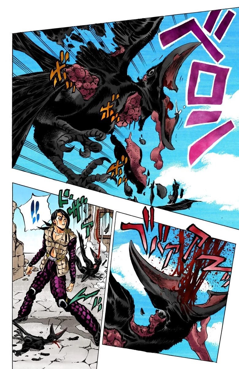 JoJo's Bizarre Adventure Part 5 - Vento Aureo (Official Colored) chapter 41 page 19