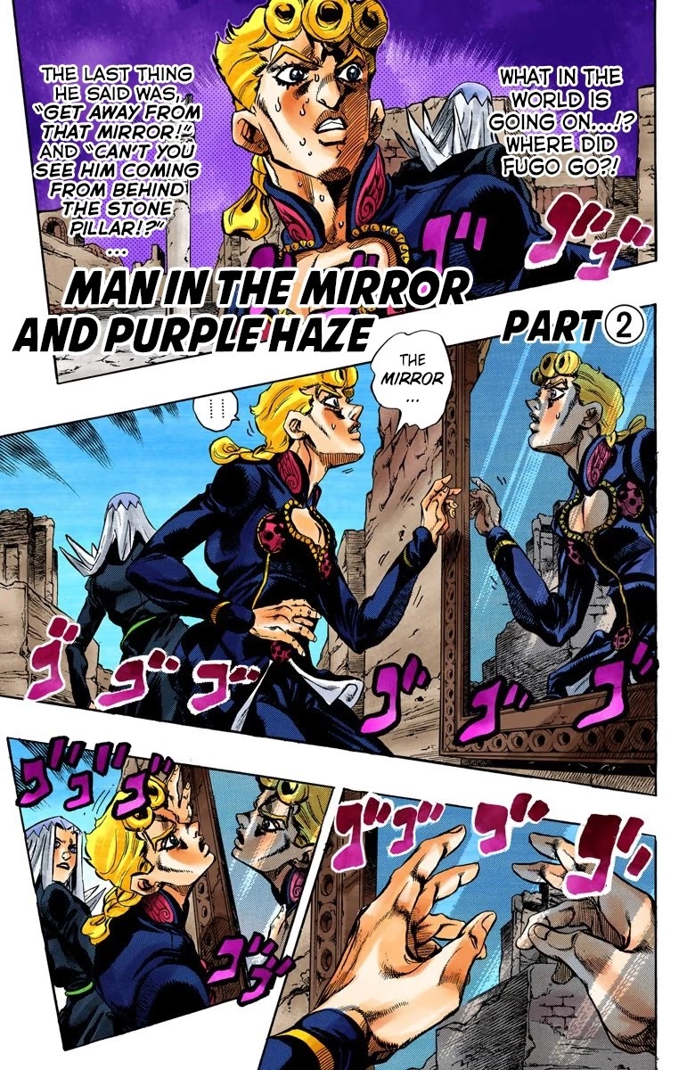 JoJo's Bizarre Adventure Part 5 - Vento Aureo (Official Colored) chapter 41 page 2
