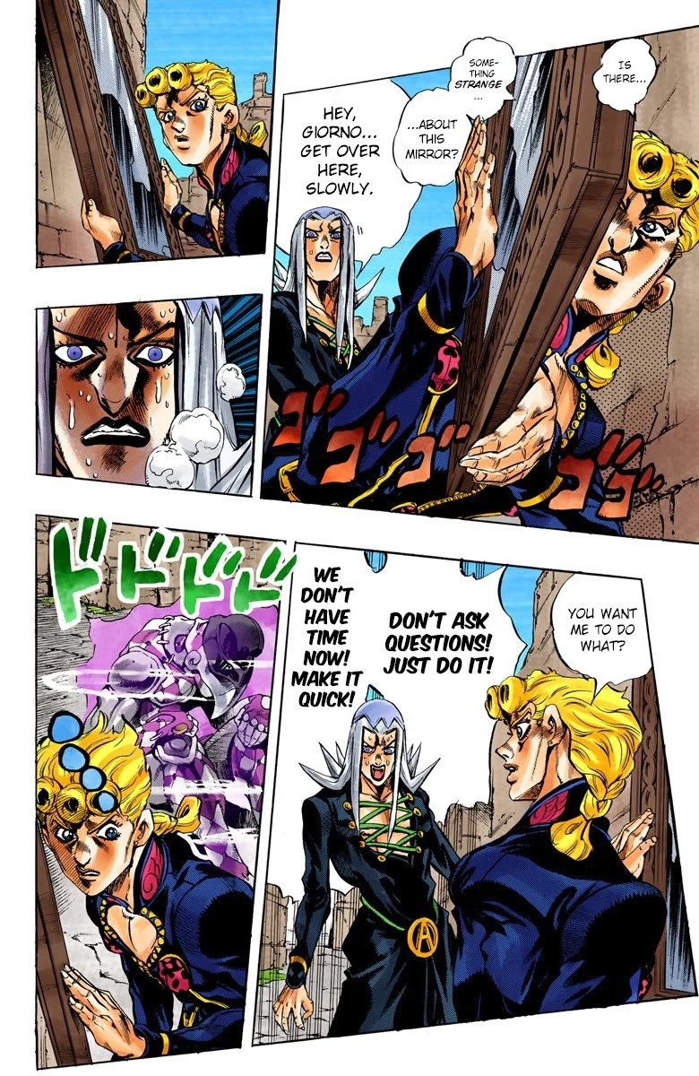 JoJo's Bizarre Adventure Part 5 - Vento Aureo (Official Colored) chapter 41 page 3