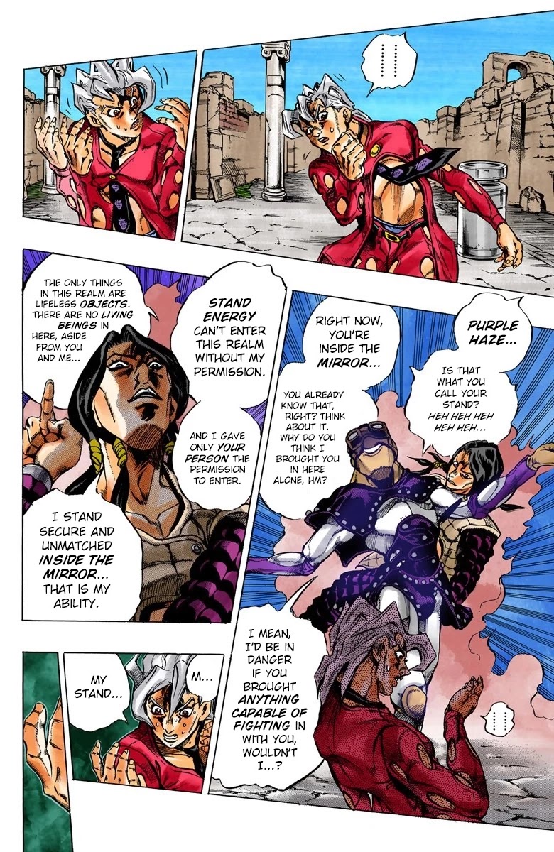 JoJo's Bizarre Adventure Part 5 - Vento Aureo (Official Colored) chapter 41 page 9