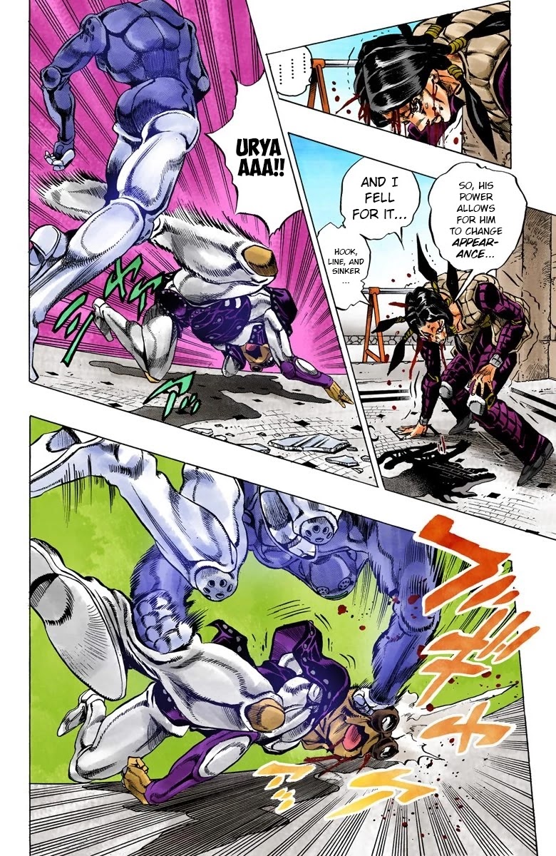 JoJo's Bizarre Adventure Part 5 - Vento Aureo (Official Colored) chapter 43 page 14