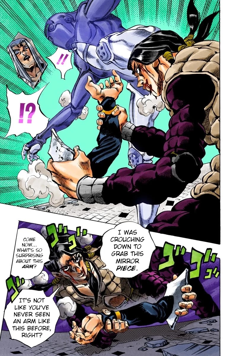 JoJo's Bizarre Adventure Part 5 - Vento Aureo (Official Colored) chapter 43 page 17