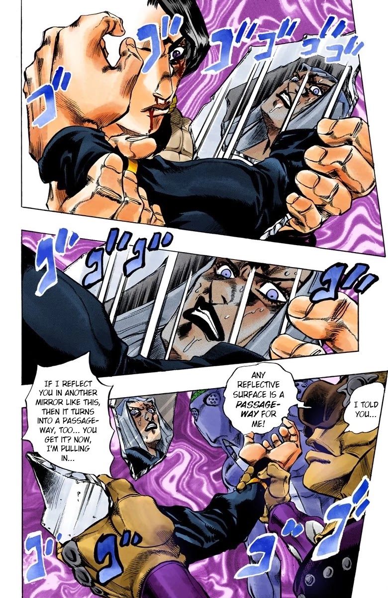JoJo's Bizarre Adventure Part 5 - Vento Aureo (Official Colored) chapter 43 page 18