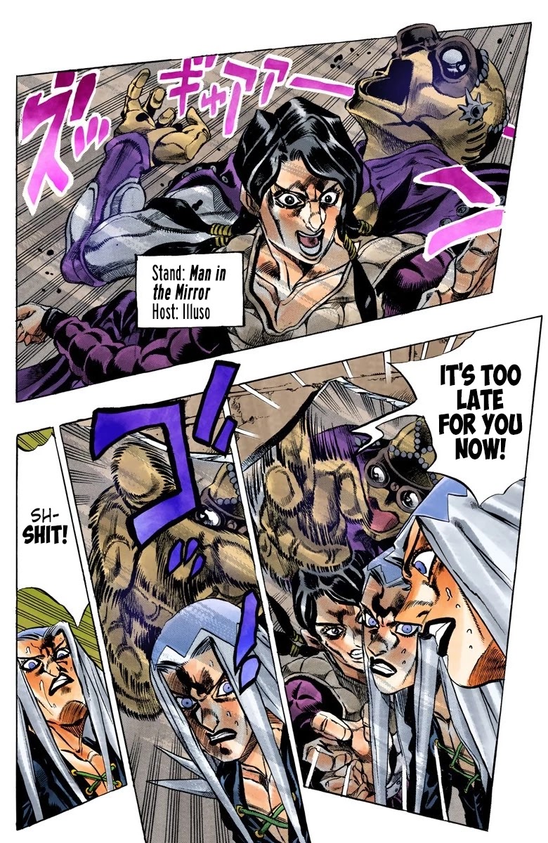 JoJo's Bizarre Adventure Part 5 - Vento Aureo (Official Colored) chapter 43 page 4