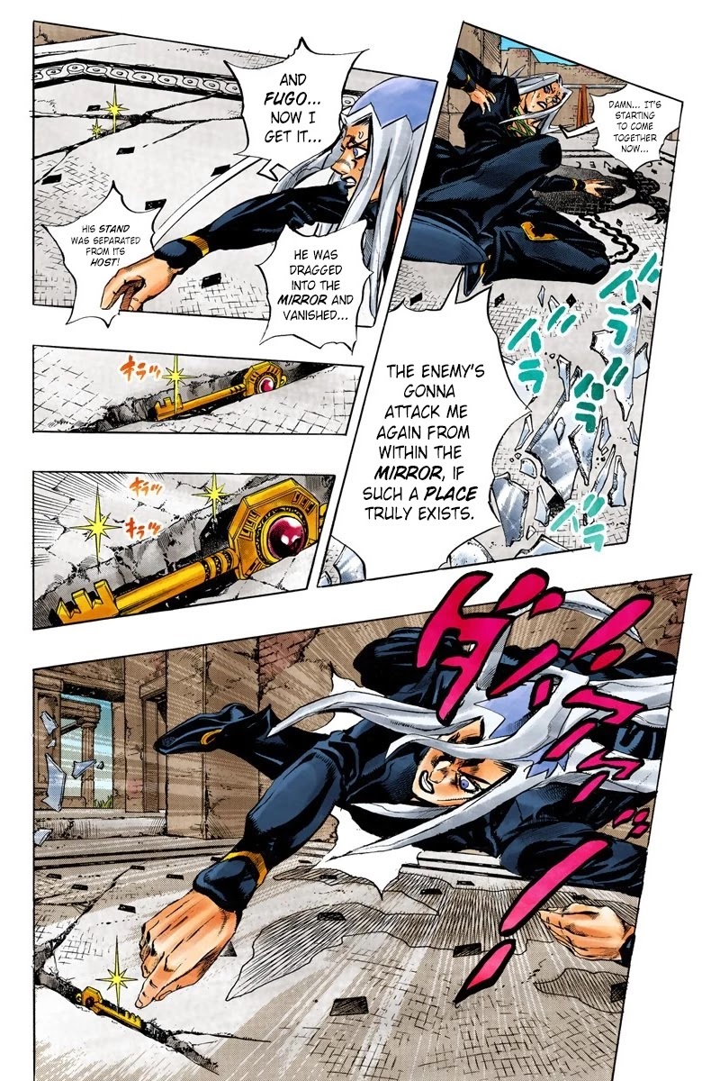 JoJo's Bizarre Adventure Part 5 - Vento Aureo (Official Colored) chapter 43 page 6