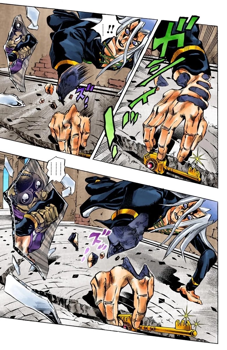 JoJo's Bizarre Adventure Part 5 - Vento Aureo (Official Colored) chapter 43 page 7
