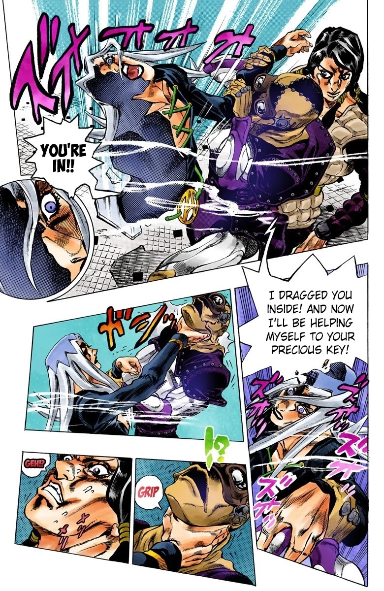 JoJo's Bizarre Adventure Part 5 - Vento Aureo (Official Colored) chapter 43 page 9