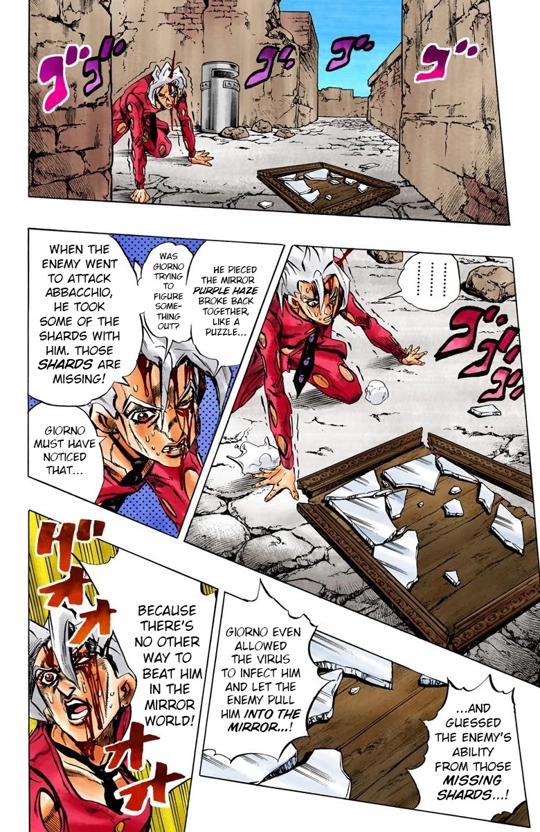 JoJo's Bizarre Adventure Part 5 - Vento Aureo (Official Colored) chapter 45 page 11