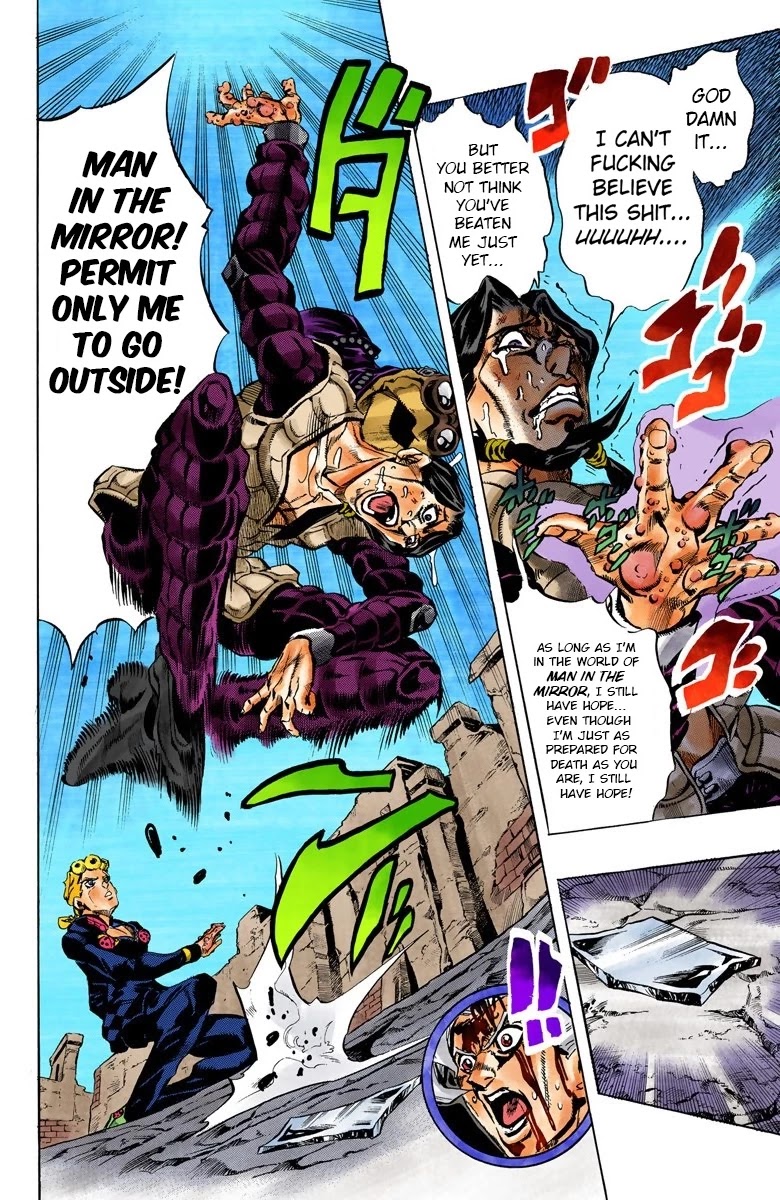 JoJo's Bizarre Adventure Part 5 - Vento Aureo (Official Colored) chapter 45 page 13
