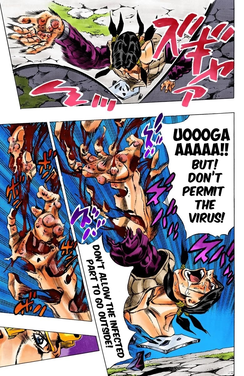 JoJo's Bizarre Adventure Part 5 - Vento Aureo (Official Colored) chapter 45 page 14
