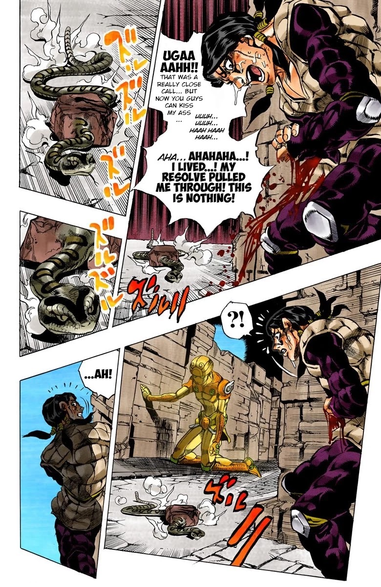JoJo's Bizarre Adventure Part 5 - Vento Aureo (Official Colored) chapter 45 page 19