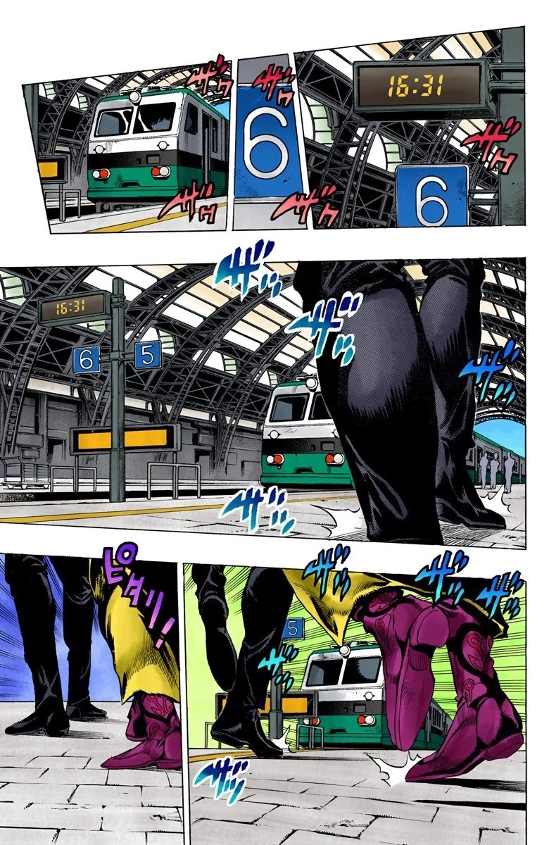 JoJo's Bizarre Adventure Part 5 - Vento Aureo (Official Colored) chapter 47 page 10