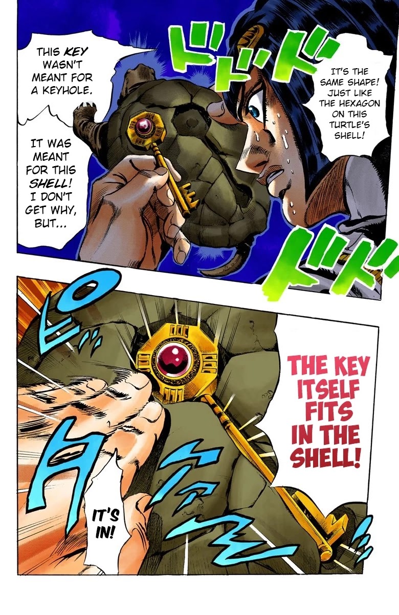 JoJo's Bizarre Adventure Part 5 - Vento Aureo (Official Colored) chapter 47 page 19